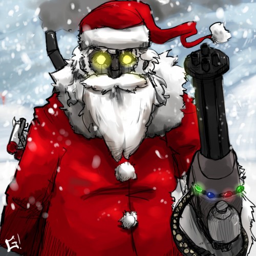 Robo Santa 2.0 by Golden Silver Robo Santa 2.0 by Golden Silver