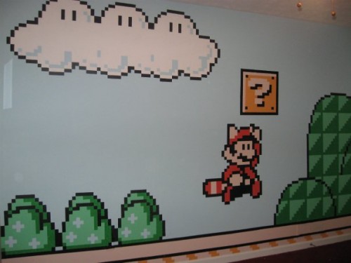 Super Mario Bros. 3 Wandbemalung