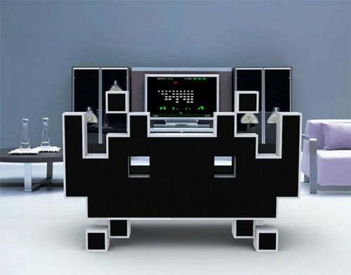 Space Invader Couch