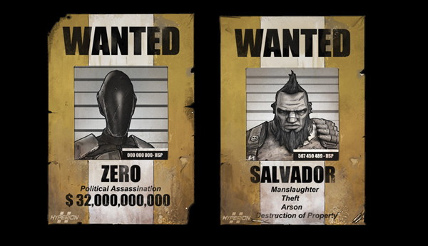 Wanted: Zer0 & Salvador