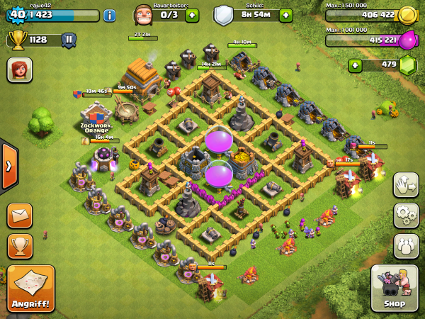Clash of Clans: Mein Dorf