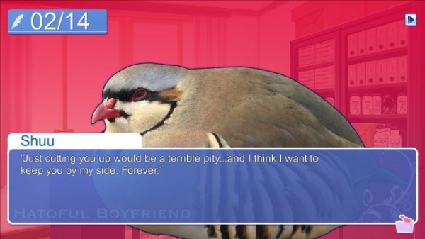 Schluss mit lustig: »Hatoful Boyfriend« hat ungeahnte Abgründe.