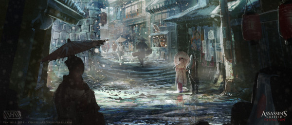 Assassin's Creed in Japan Assassin's Creed V: Rising Sun - Artwork von Vin Hill